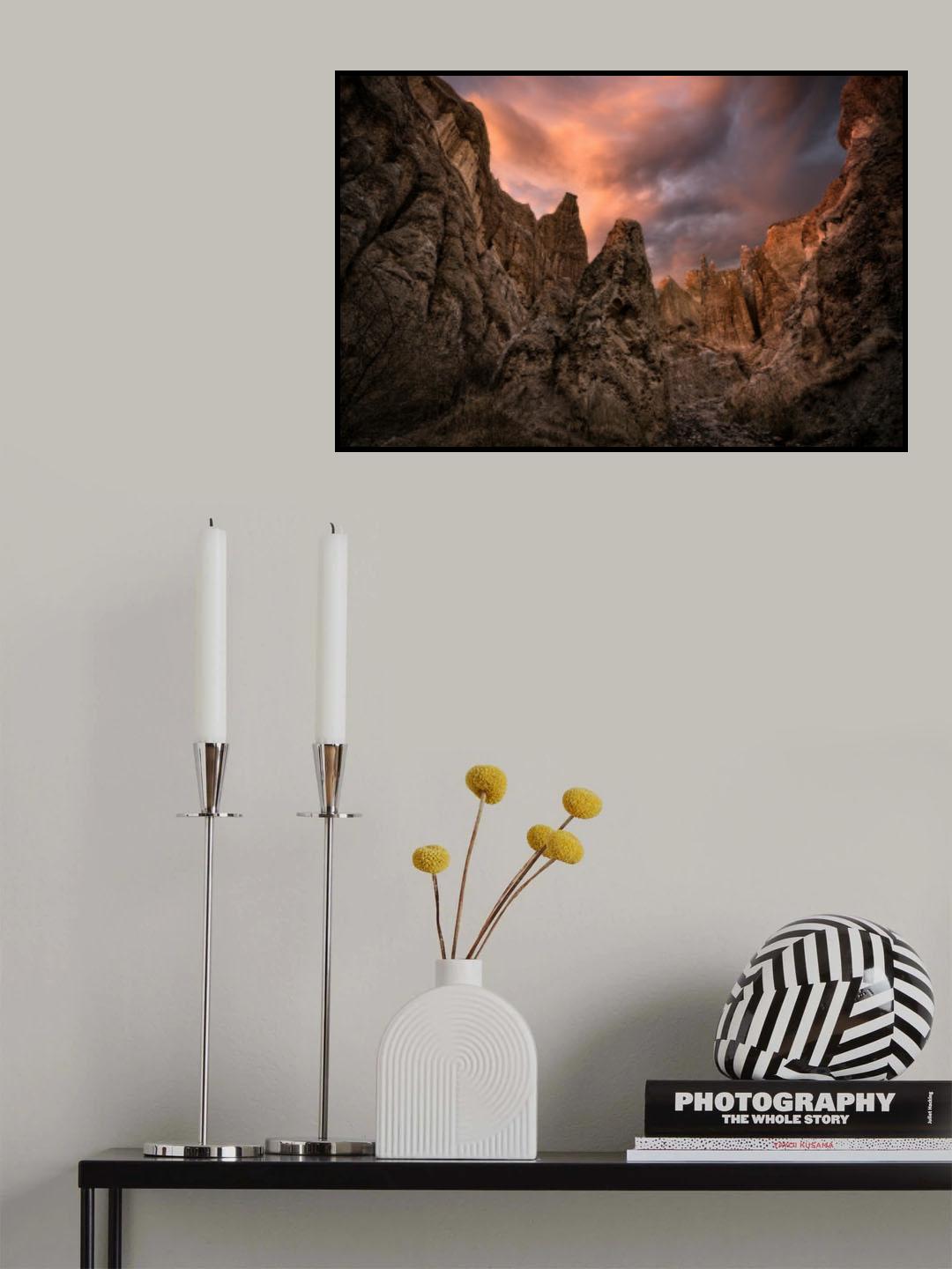 Clay Cliff Poster och Canvastavla