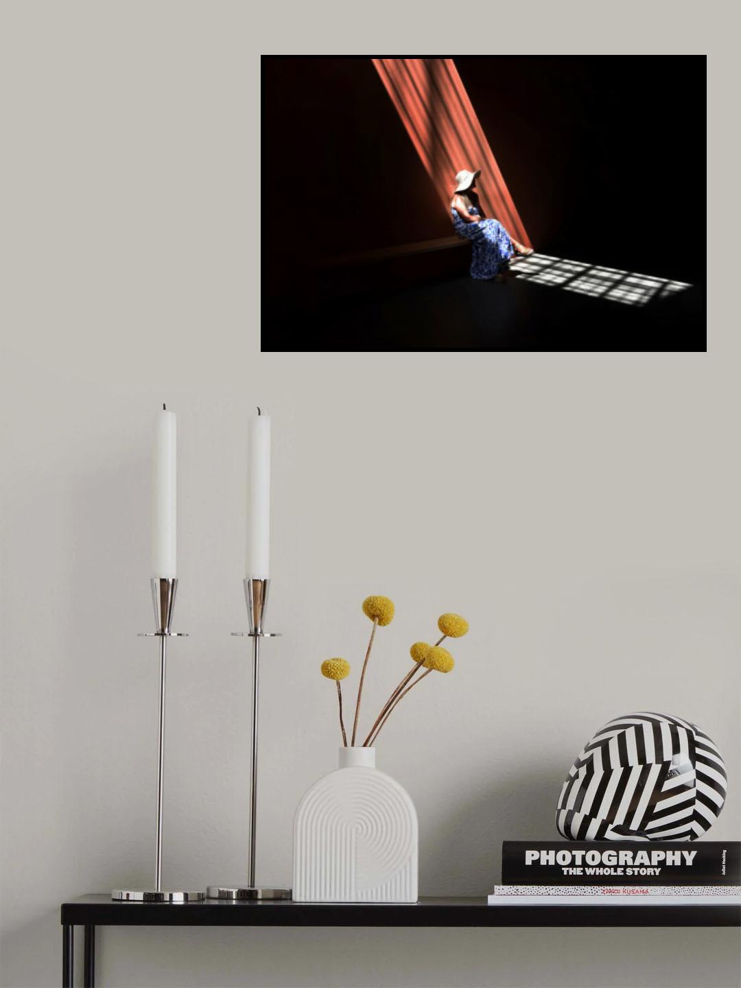 The enigma of the light Poster och Canvastavla