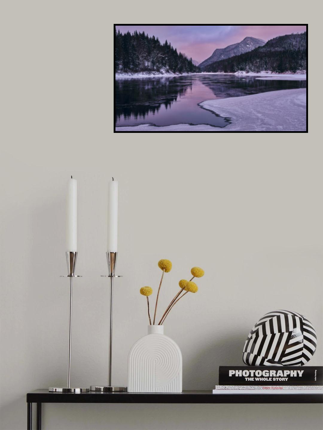 Slowly Covered Poster och Canvastavla