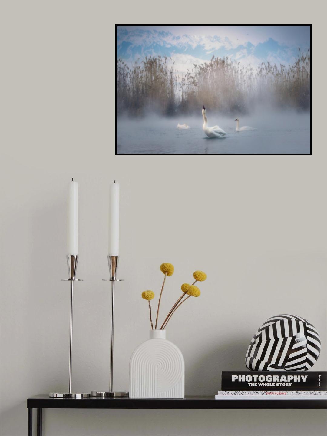 伸懒腰 Poster och Canvastavla