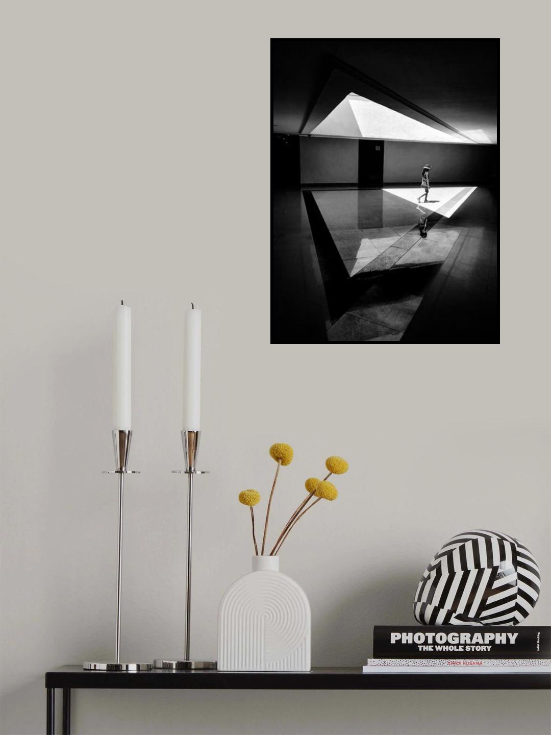 Shades Triangles Poster och Canvastavla