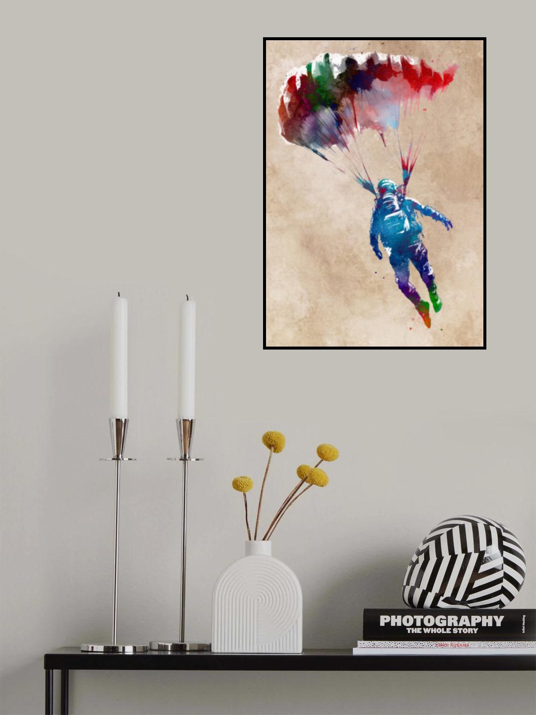 Paratrooper sport art #paratrooper Poster och Canvastavla