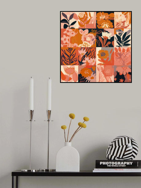 Flower Memory Poster och Canvastavla