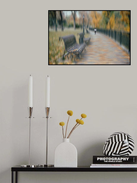 Autumn park Poster och Canvastavla