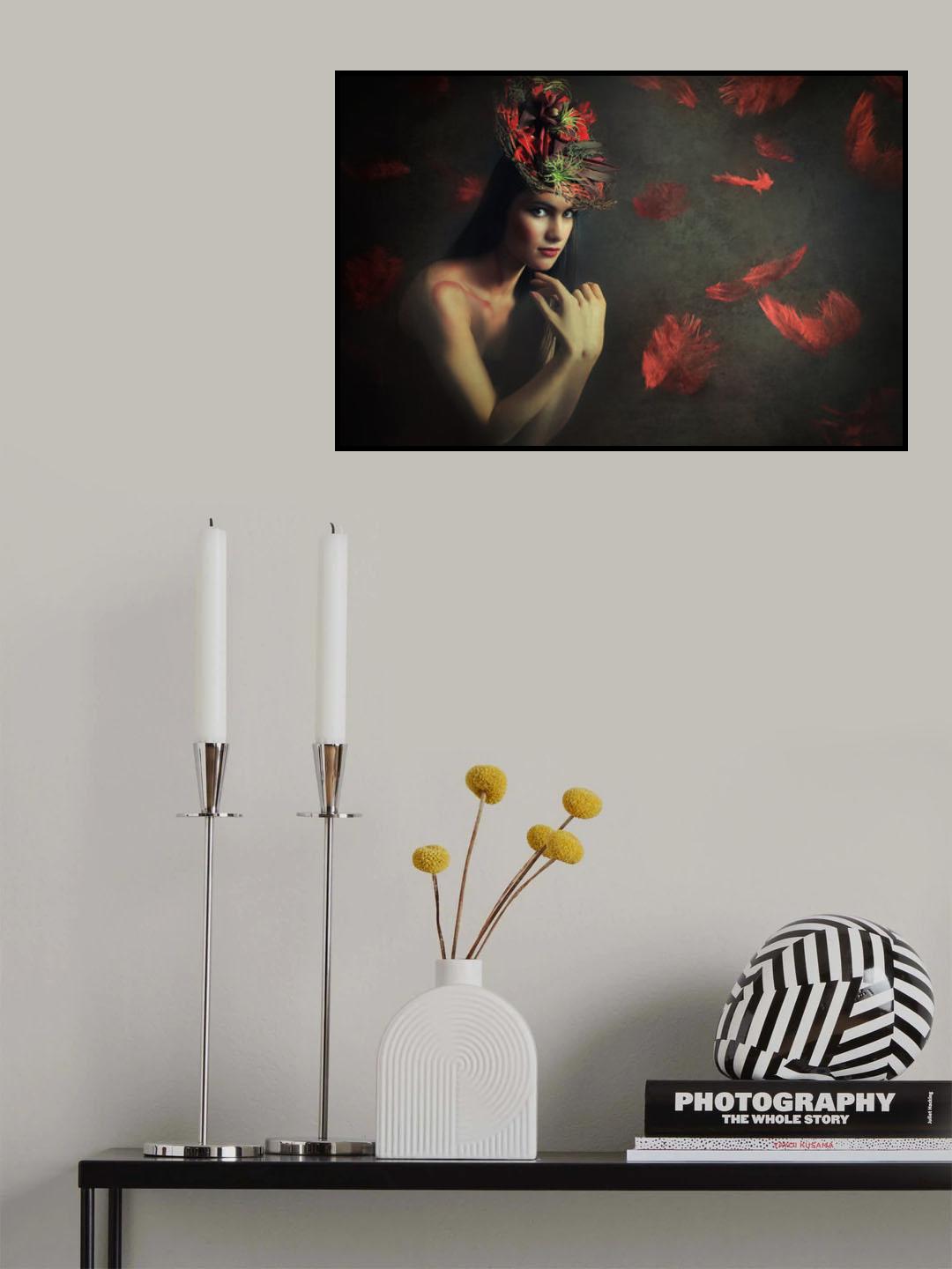 RED RAIN Poster och Canvastavla