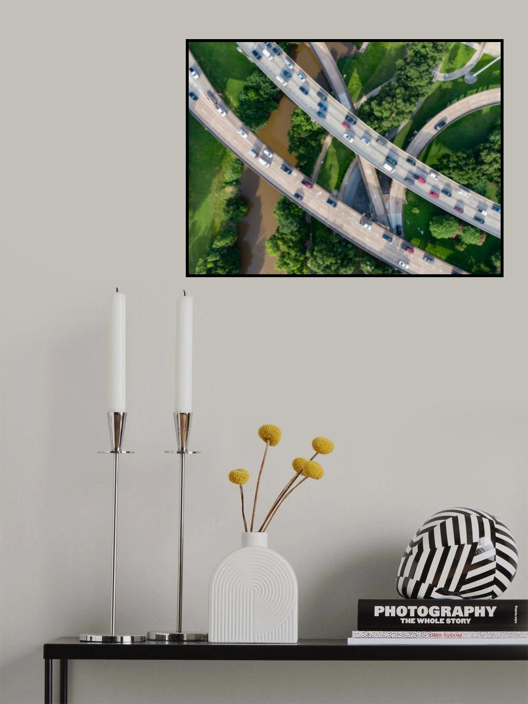 Busy roads Poster och Canvastavla