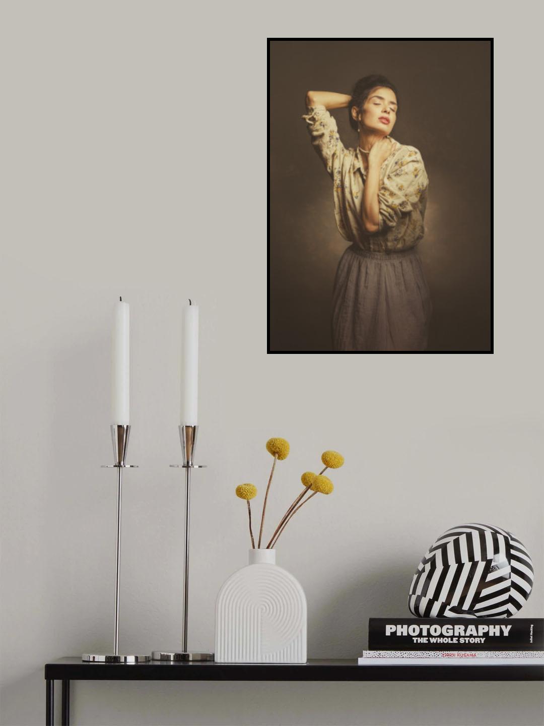 Vintage frame Poster och Canvastavla