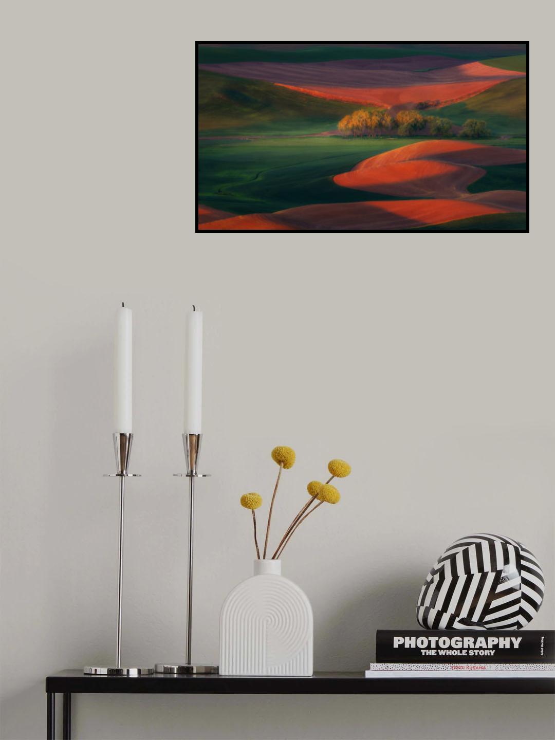 A Early Morning View Poster och Canvastavla