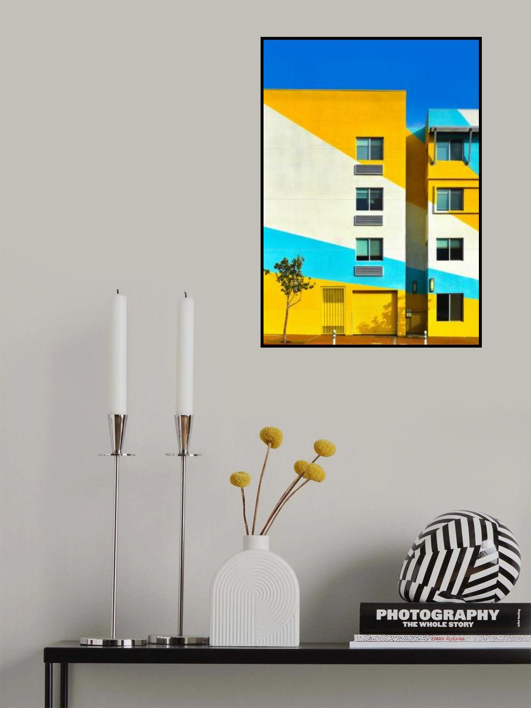 Facade - Downtown San Diego California Poster och Canvastavla