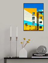 Facade - Downtown San Diego California Poster och Canvastavla