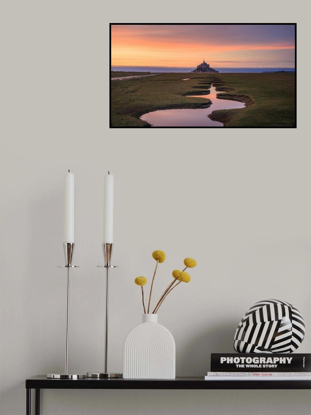 Sinuosity Poster och Canvastavla
