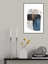 Night Blue-3 Poster och Canvastavla