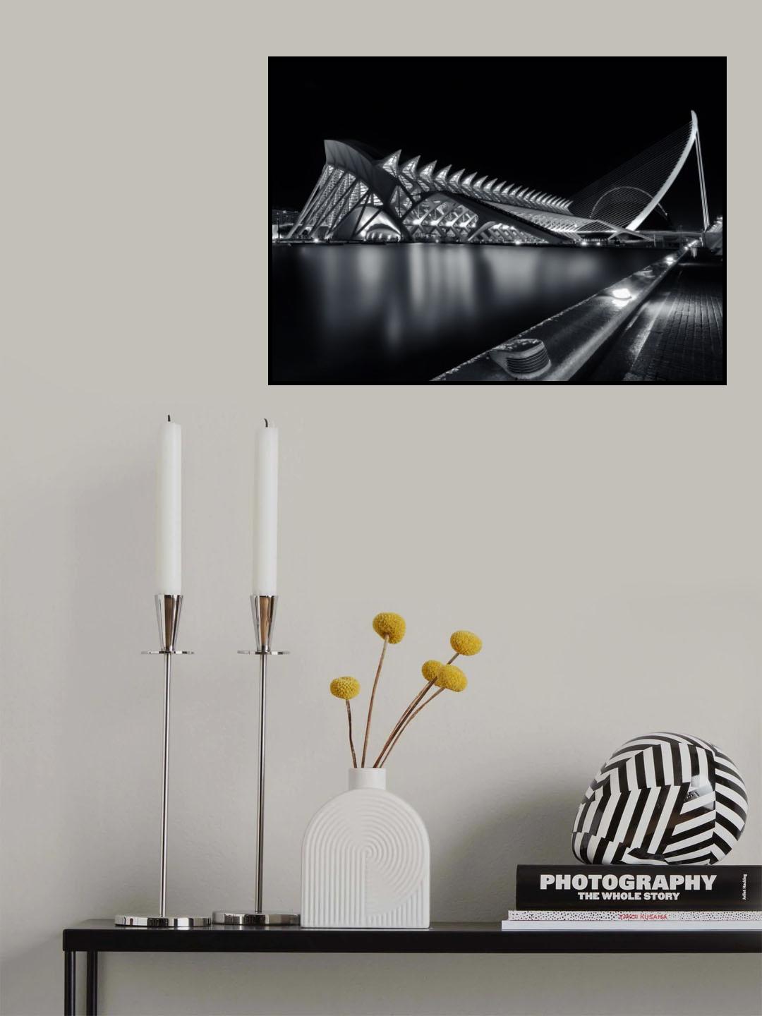 Calatrava's City Poster och Canvastavla