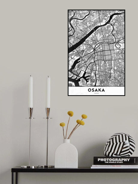 Osaka Poster och Canvastavla
