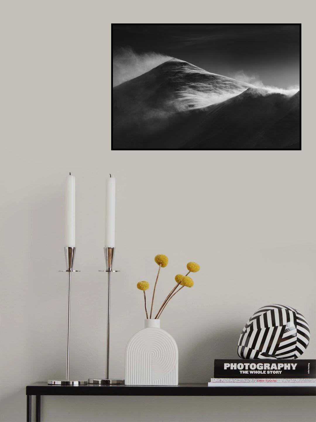 Windy day Poster och Canvastavla