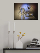 From the series "Experiments with glass" Poster och Canvastavla