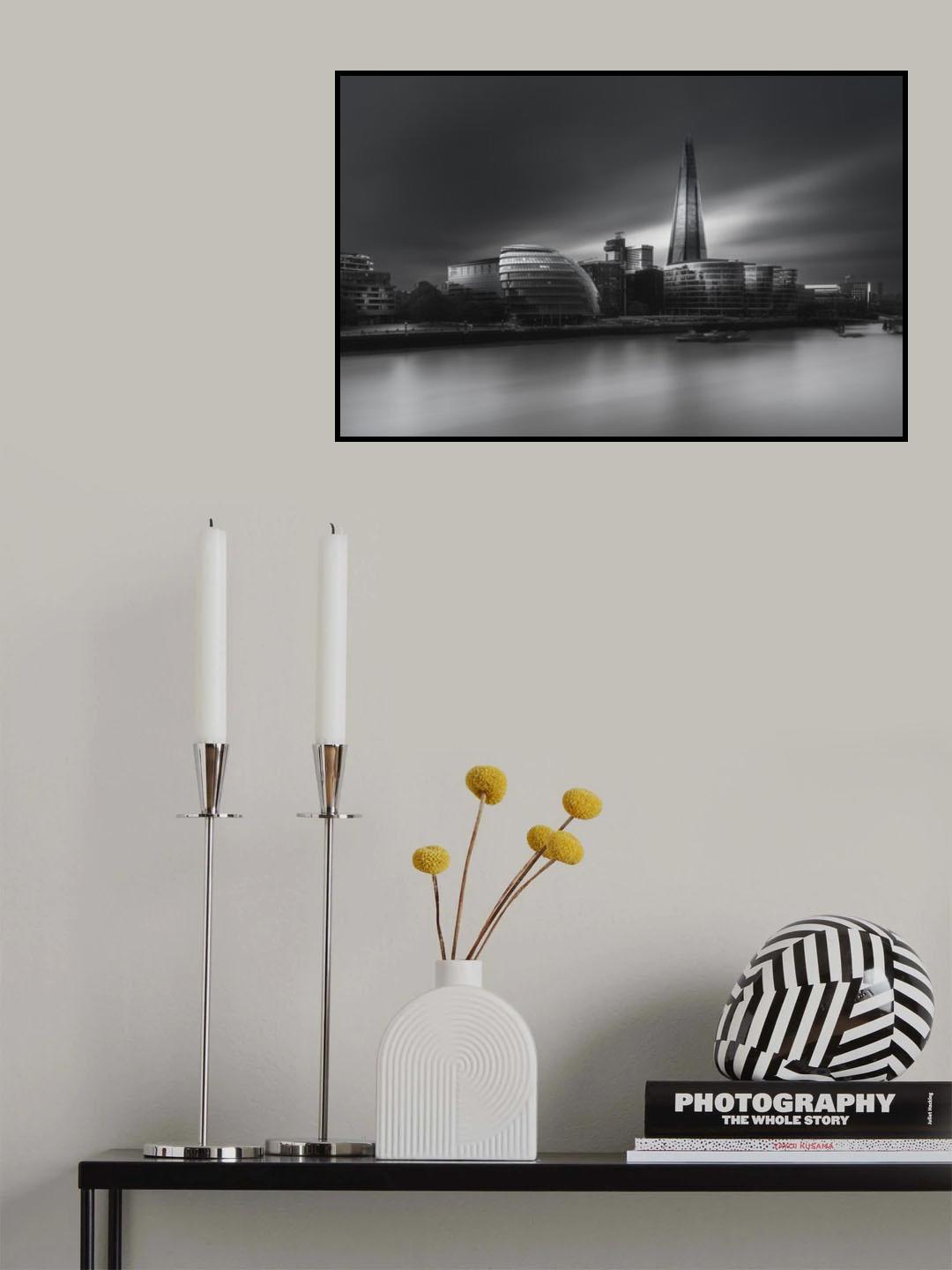 London city hall Poster och Canvastavla