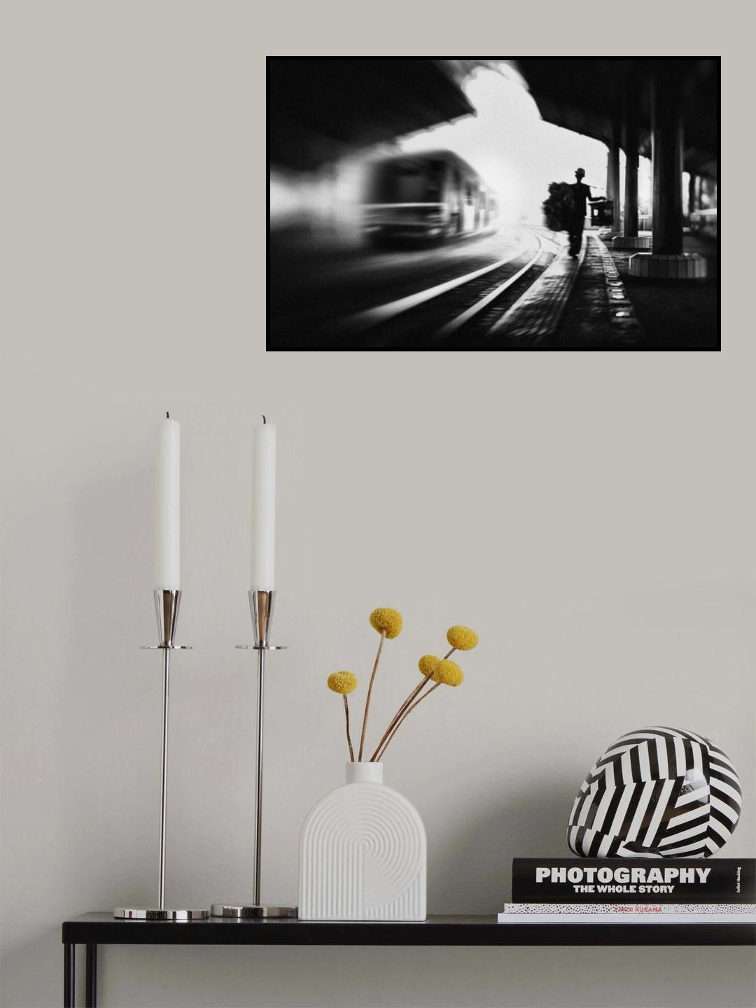 @the station: train &amp; trader Poster och Canvastavla