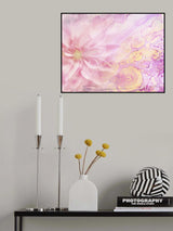 Ombre024flower Poster och Canvastavla