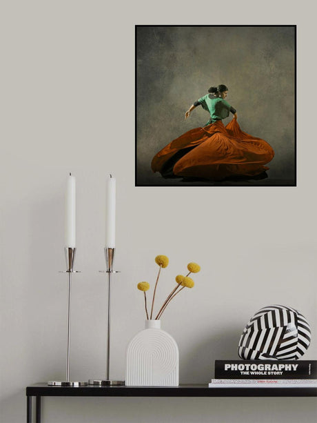 The girl &amp; dance Poster och Canvastavla