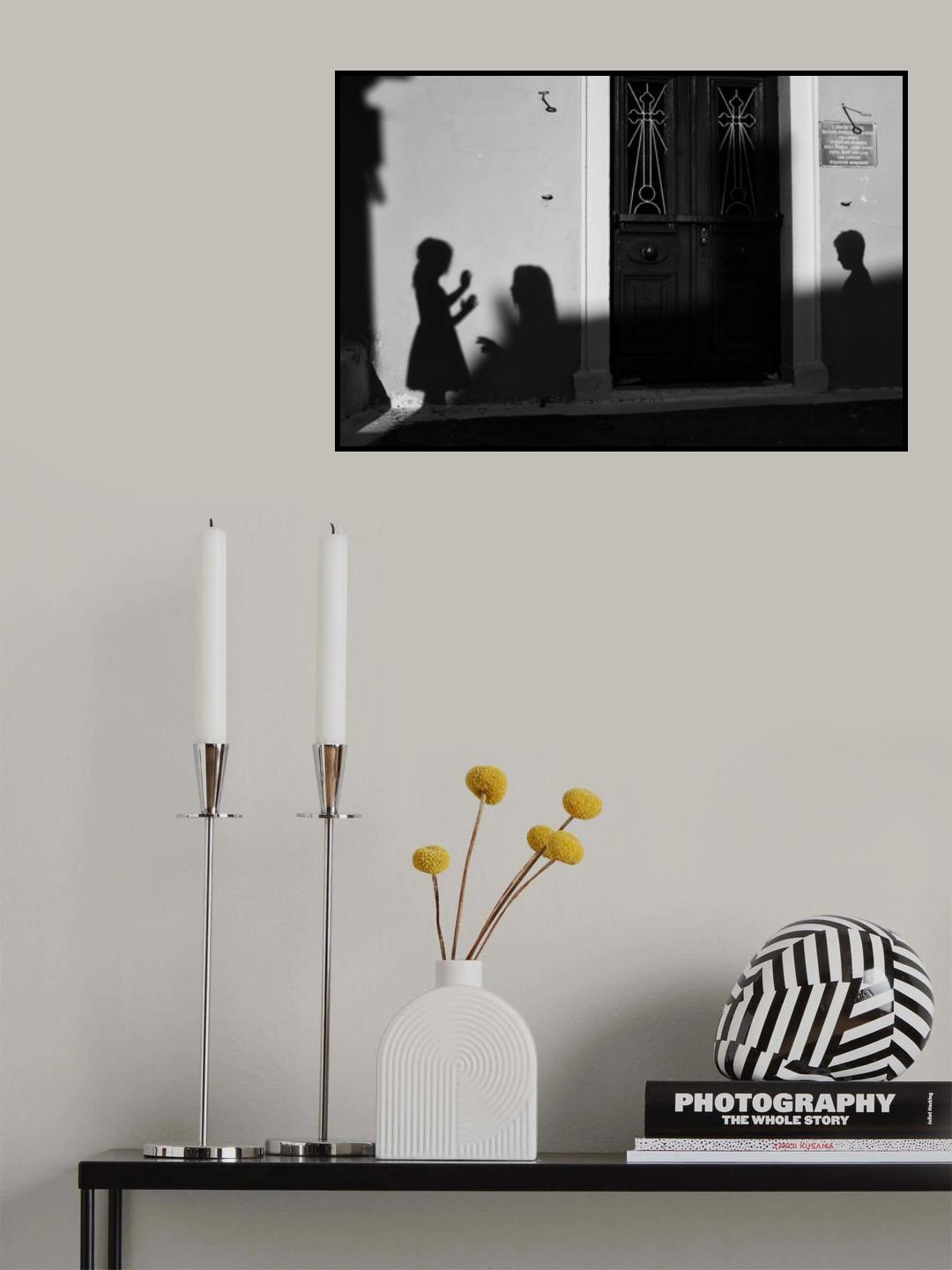 Arguing Poster och Canvastavla