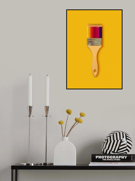 Creative Brush Poster och Canvastavla
