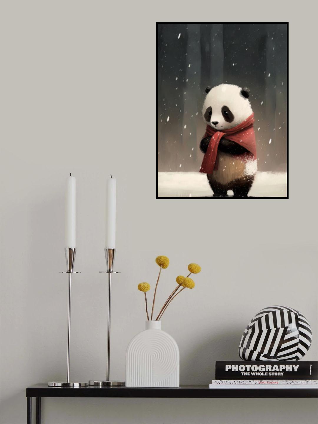 Panda 1 Poster och Canvastavla