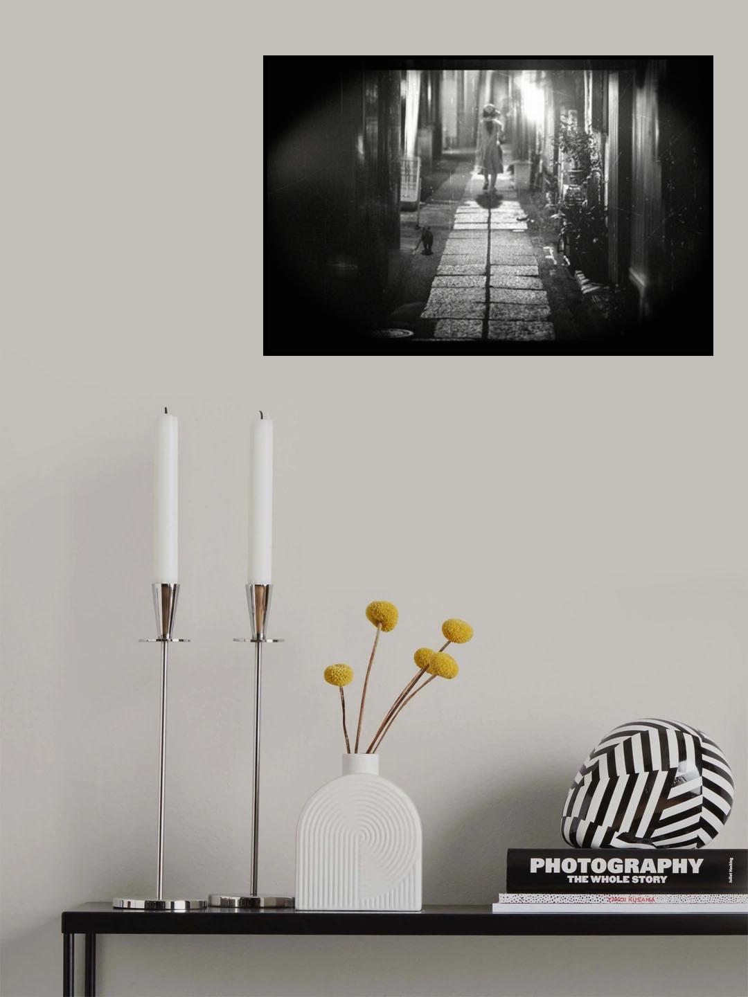 back street Poster och Canvastavla