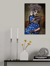 Ethiopian Suri tribes Poster och Canvastavla