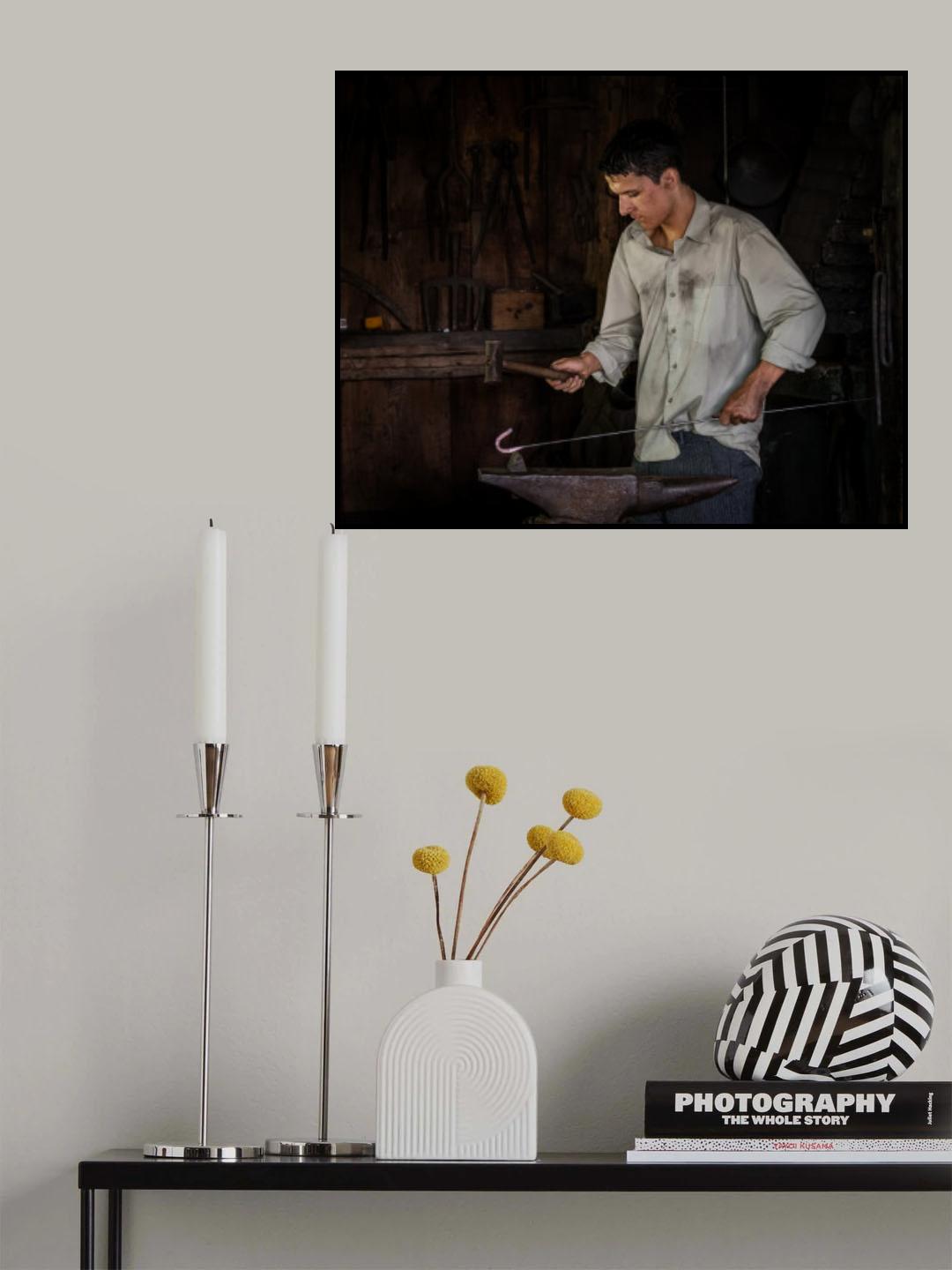 Blacksmith Poster och Canvastavla