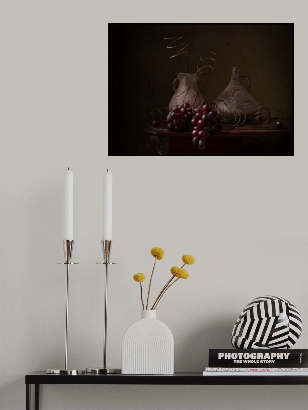 Grape Poster och Canvastavla
