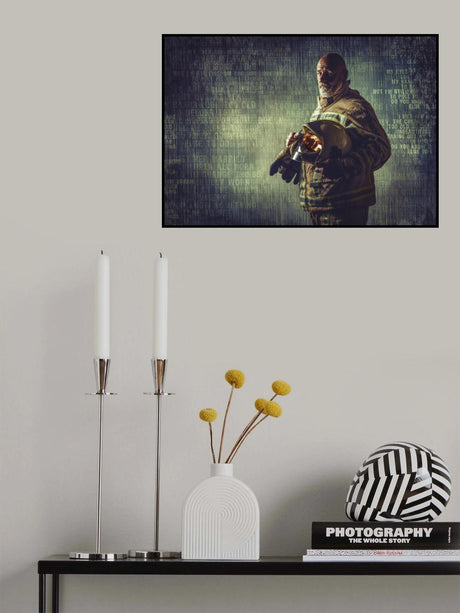 Flashbacks of a FireFighter Poster och Canvastavla
