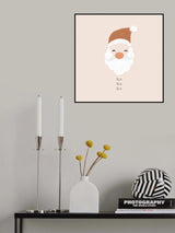 Ho Ho Ho Santa Poster och Canvastavla