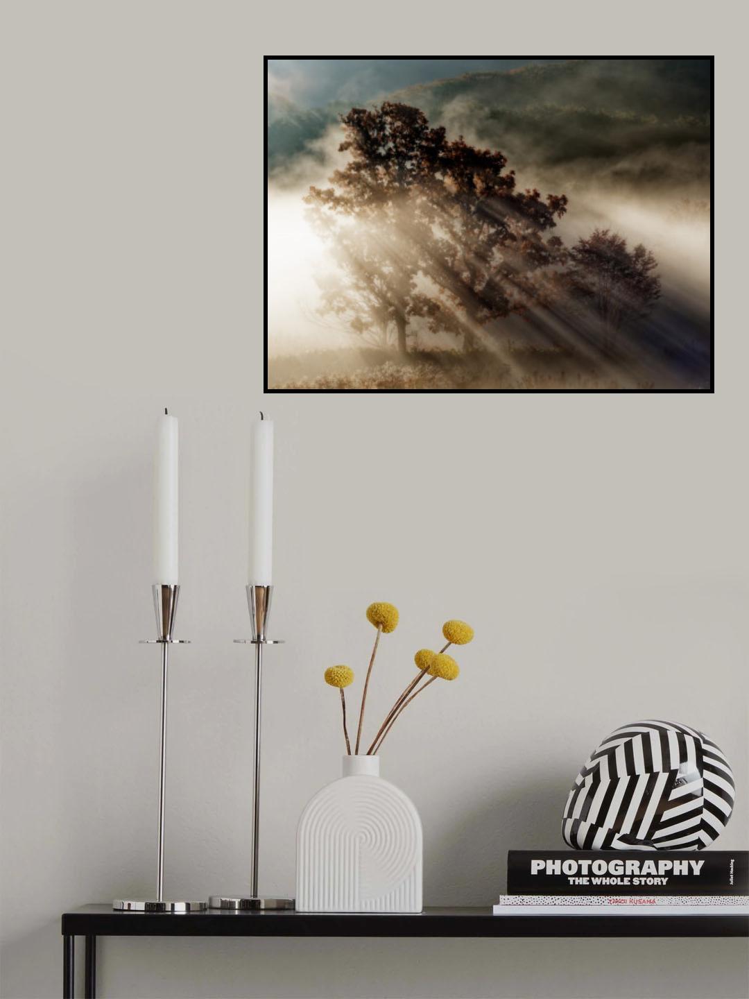 beam of light Poster och Canvastavla