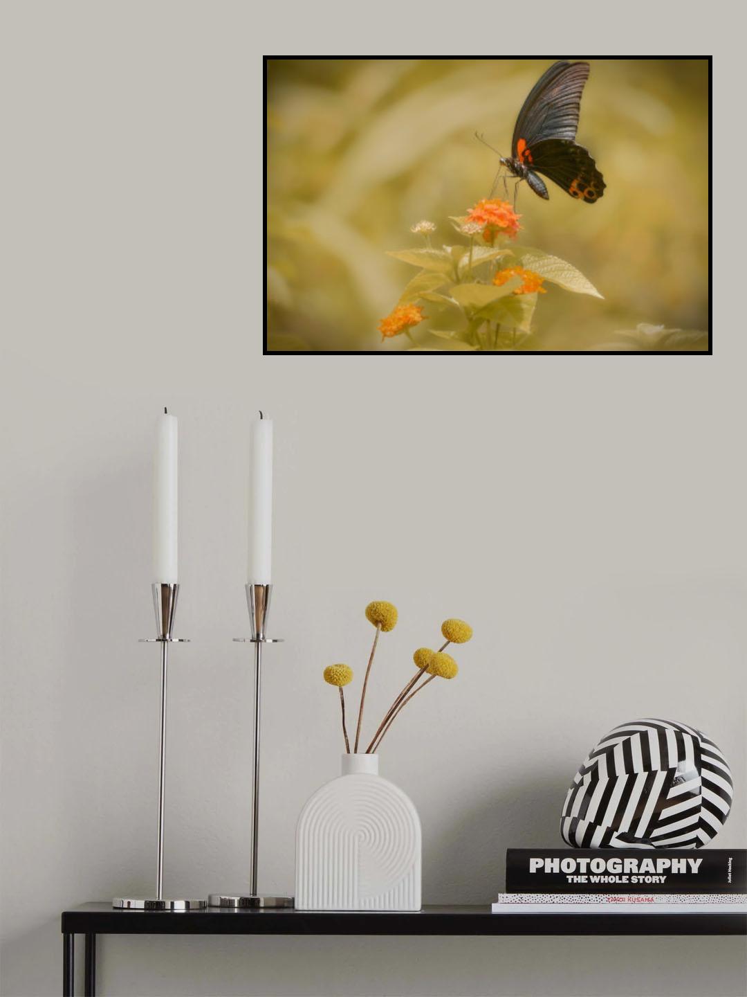 Autumn dancer Poster och Canvastavla