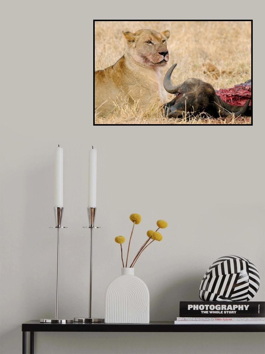 Defeated Poster och Canvastavla