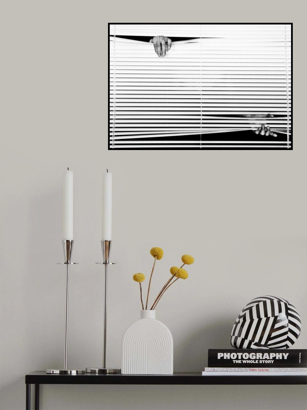 Black or White Poster och Canvastavla