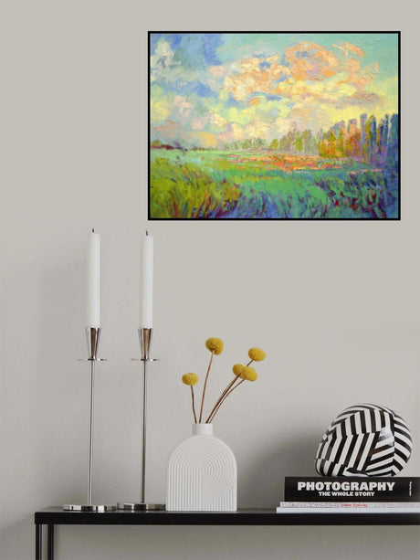 Df1511mydreamrisingbeautifulnewday Poster och Canvastavla