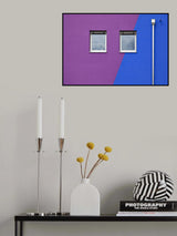 from purple to blue Poster och Canvastavla