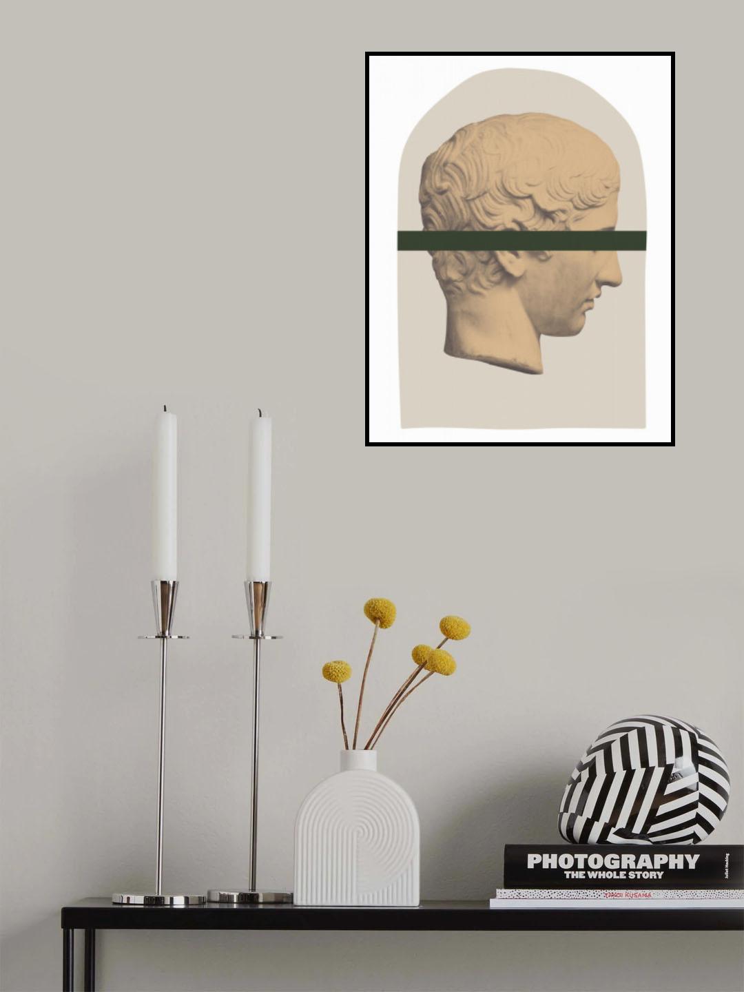 Ancientmanarchwhite Size11x14 Poster och Canvastavla