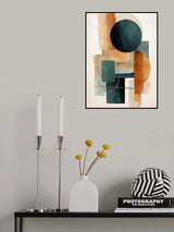 Abstract 15 Poster och Canvastavla