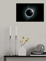 2017 total solar eclipse Poster och Canvastavla