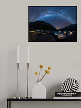 Salkantay Sky Dome in Night Poster och Canvastavla