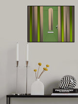 Door in the forest. Poster och Canvastavla