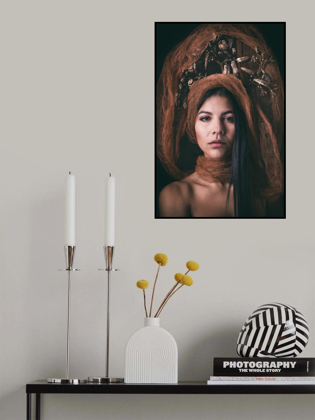 Fani portrait Poster och Canvastavla