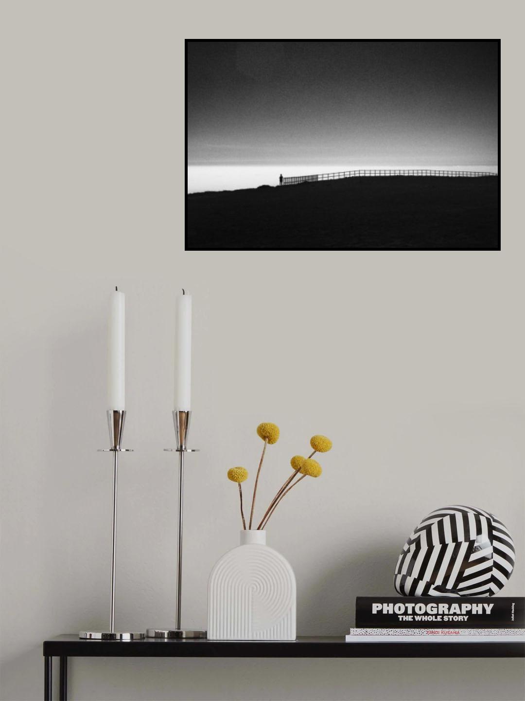 Silver Chain Poster och Canvastavla