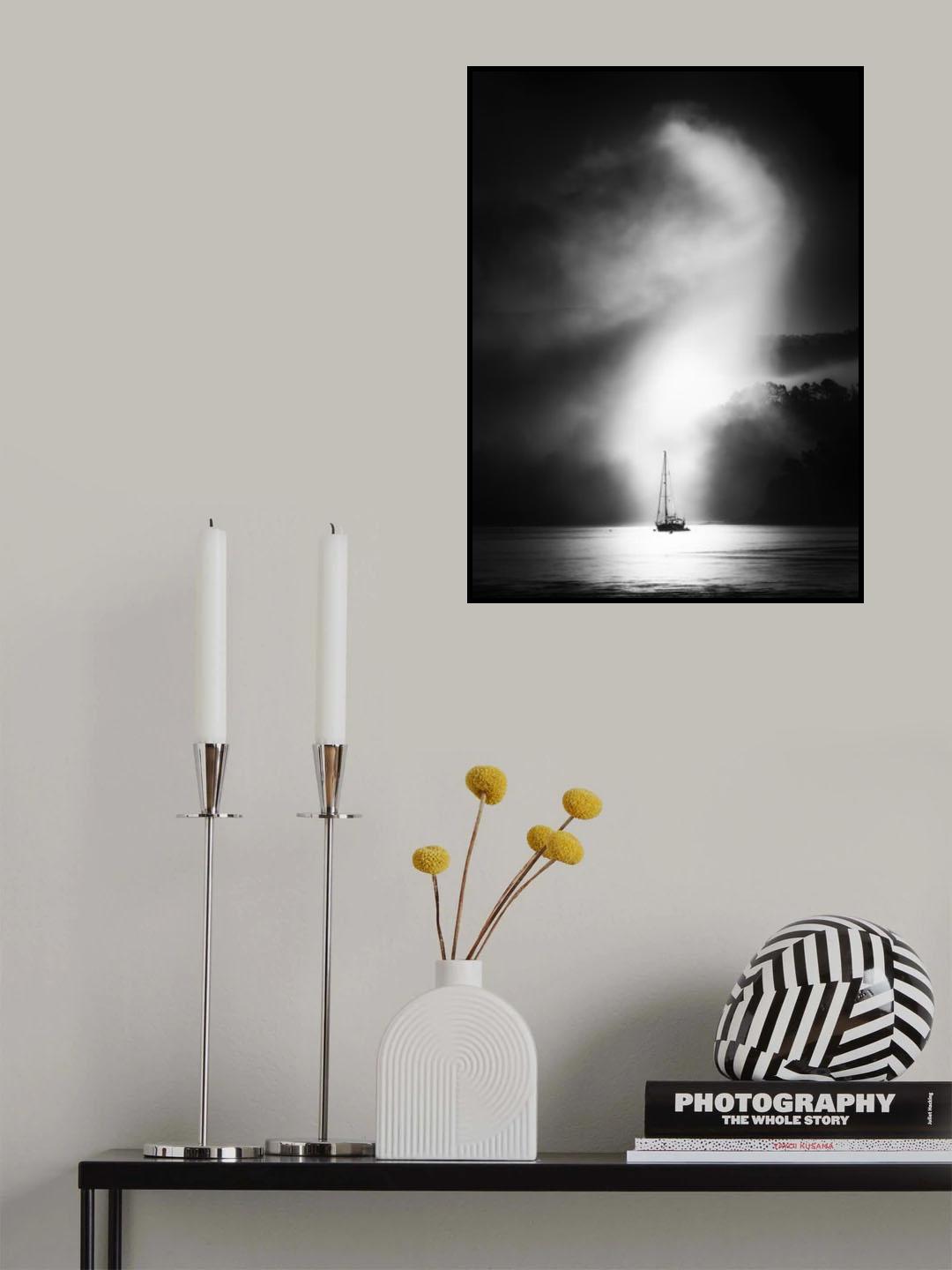 When will we manage to beat the fog? Poster och Canvastavla