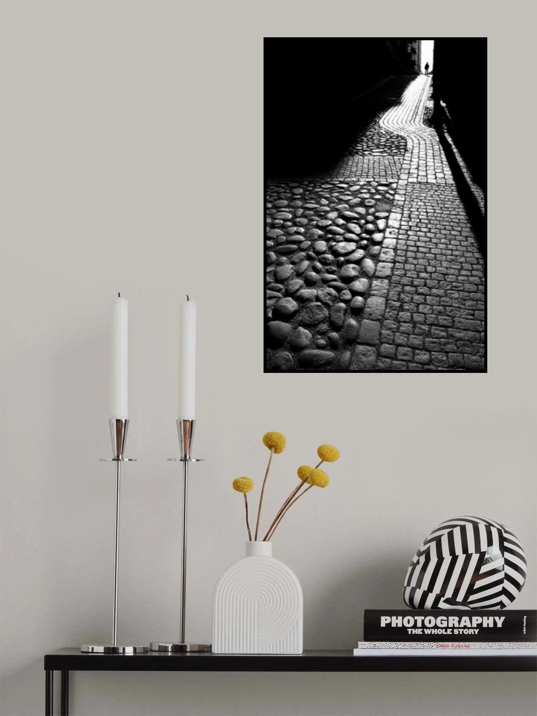 Narrow street Poster och Canvastavla