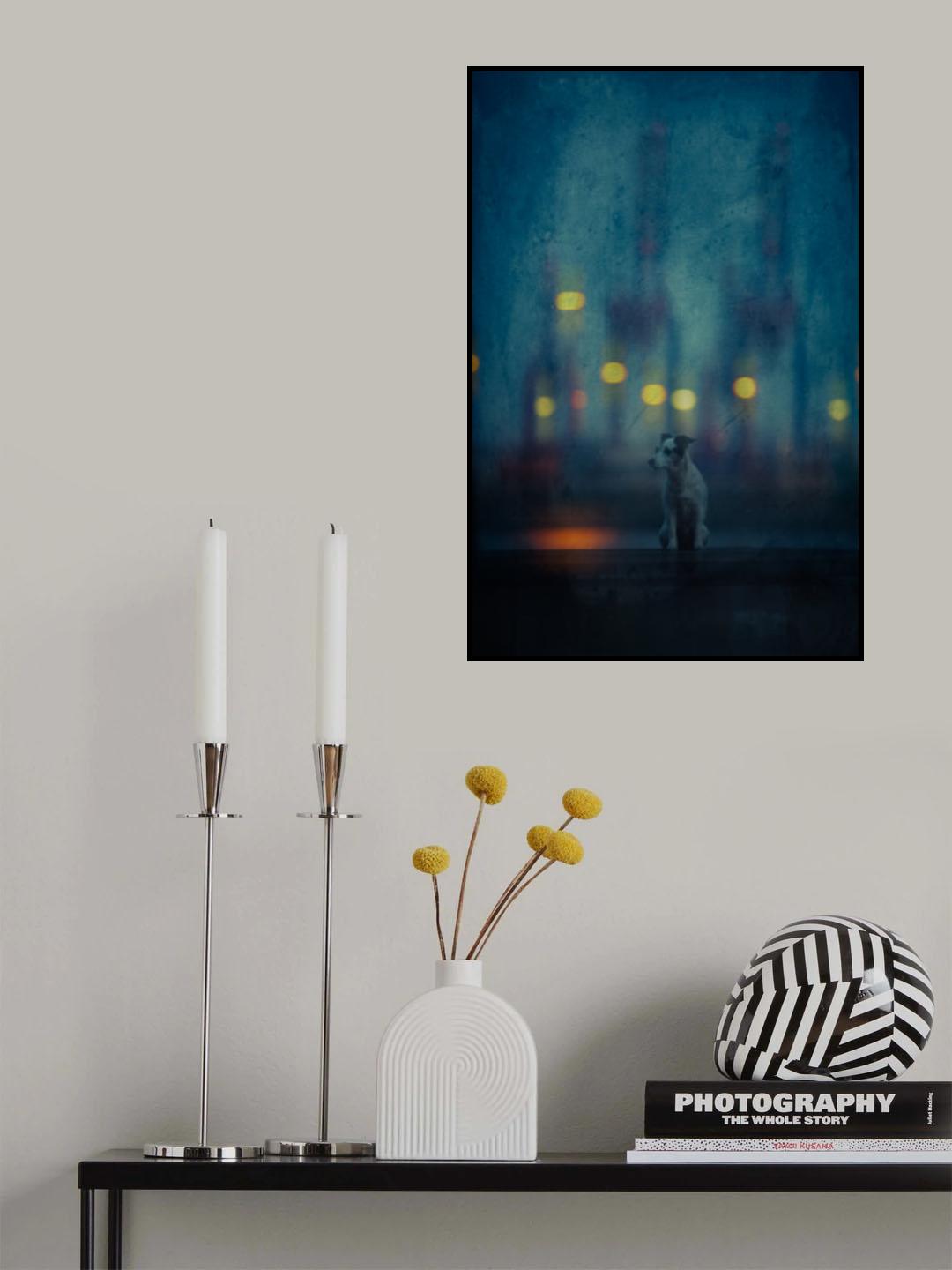 Hamburg never sleeps Poster och Canvastavla