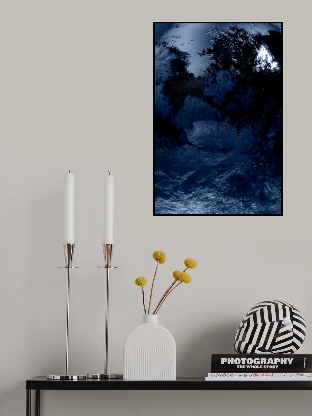 Seascape from the Moon Poster och Canvastavla
